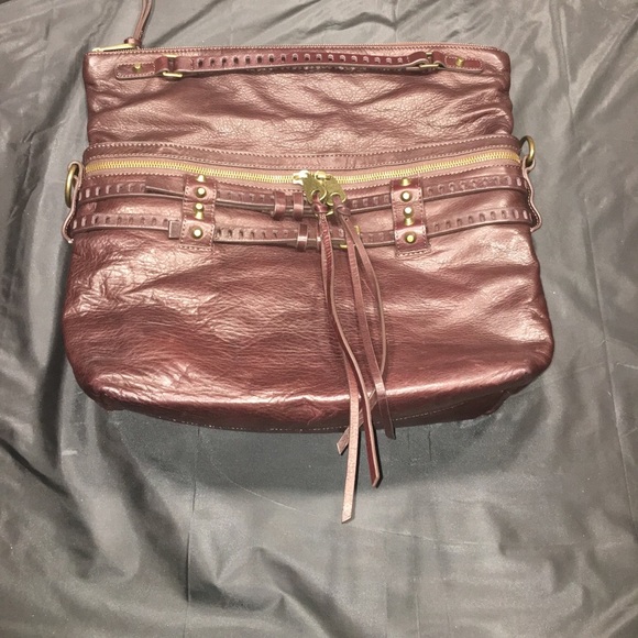 Leather shoulder bag - Picture 2 of 5